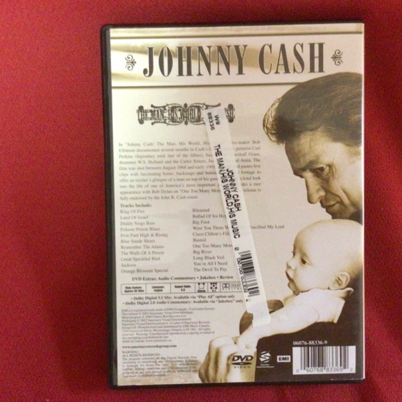 DVD JOHNNY CASH - Picture 2 of 2